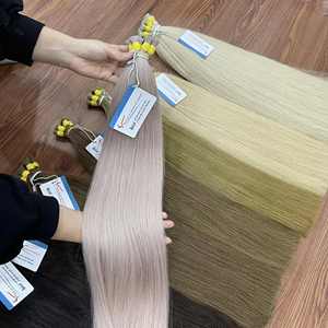 Extensions de cheveux en vrac couleur vente en gros beauté cheveux humains pour femmes meilleure qualité sans enchevêtrement grand stock - Product Image 6