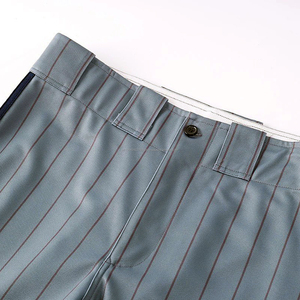 Pantalon de softball professionnel pour homme avec logo imprimé personnalisable Vêtements de sport avec doublure et passepoil latéral Vêtements d'équipe classiques - Product Image 2