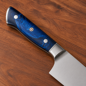 Couteau de Chef Damas Fait Main de Qualité Supérieure, Acier Forgé à la Main Tranchant comme un Rasoir, Écologique, OEM ODM, pour Cuisine Professionnelle - Product Image 4