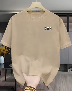 T-shirt Casual da Uomo 100% Cotone Sulb, Manica Corta con Collo Tondo, Logo Personalizzato Stampato sul Davanti, Jersey dal Bangladesh - Product Image 1