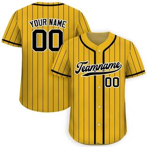Camiseta de Béisbol Negra Personalizada con Cuello en V, Botones al Frente, Manga Corta, Nombre del Equipo, Número, Ropa Deportiva OEM, 100% Poliéster Antibacteriano - Product Image 5