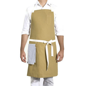 Delantales de Barbero Personalizados de Diseño Moderno, Hechos de Algodón, Venta en Línea, Delantales de Hotel Unisex - Product Image 1