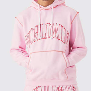 Conjunto Deportivo para Hombre, Corte Ajustado, Colores Personalizables, Transpirable, Ecológico, 100% Poliéster, Sudadera con Capucha y Pantalones Jogger - Product Image 4