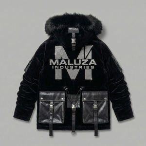 Chaqueta de Caza para Hombre, Resistente al Viento, Transpirable, con Diseño Estampado, Soft Shell con Correas Utilitarias en el Pecho, MALUZA INDUSTRIES - Product Image 1