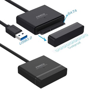 Fideco Di Động SATA Để USB3.0 Chuyển Đổi Với Power <span class=keywords><strong>Adapter</strong></span> <span class=keywords><strong>2.5</strong></span> <span class=keywords><strong>3.5</strong></span> Inch SSD HDD Ổ Đĩa Cứng <span class=keywords><strong>Adapter</strong></span> - Product Image 2