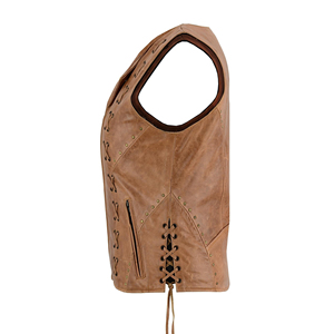 Chaleco de Piel de Cordero de Lujo para Mujer, Ropa Exterior de Moda, Precio de Fábrica, Venta al Por Mayor, Marca Privada - Product Image 4