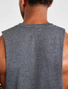 Camiseta sin Mangas de Verano para Entrenamiento, de Secado Rápido, Transpirable, Antibacteriana, de Algodón/Fibra de Bambú, Cuello Redondo, con Logotipo Personalizado - Product Image 6