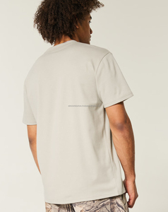 เสื้อยืดผ้าฝ้าย100% สำหรับผู้ชายเสื้อเชิ้ตแบบสั่งทำลายสีพื้นระบายอากาศได้ดีเสื้อผ้าระบายอากาศได้ดีสวมใส่สบายตัวหนังสือ - Product Image 2