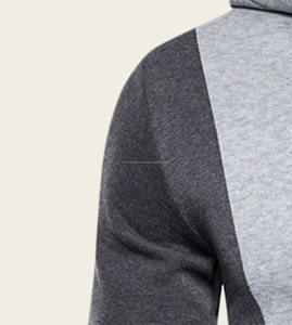 Sudadera con Capucha para Hombre, Talla Grande, Otoño, con Logotipo Personalizado, Impresión en Serigrafía, Color Sólido, 100% Algodón Felpa, Color Personalizado - Product Image 3