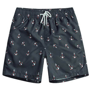 Traje de Baño de Secado Rápido, Pantalones Cortos de Verano Personalizados para Hombre, Pantalones de Natación Elásticos en 4 Direcciones, Shorts de Playa para Hombre, Shorts de Baño de Algodón - Product Image 1