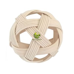 Esferas Decorativas Hechas a Mano de Mimbre Natural para Rellenar Jarrones, Decoración Rústica Boho para el Hogar y Bodas - Product Image 3