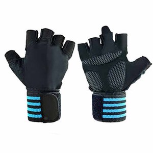 Non-slip Half <b>Finger</b> Breathable Weightlifting Fitness Gloves Dumbbell Men Women Weight Lifting Sports Gym Gloves - Product Image 1