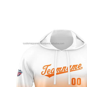 Sudadera con Capucha Extra Grande con Logotipo Personalizado, Sudadera de Sublimación Lisa Unisex de Algodón y Poliéster, Sudadera Informal Lisa para Hombre y Mujer - Product Image 3