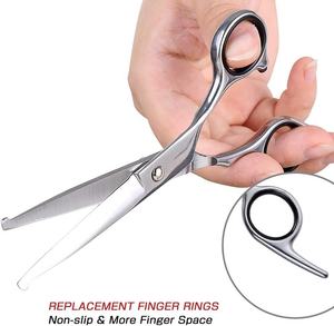 Curve Stainless Steel Professional Portable Luxury Multi-functional Durable Pet Grooming <b>Scissors</b> - Product Image 5