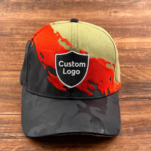 Gorra de Béisbol Personalizada con Logotipo, 100% Algodón, 6 Paneles, Estampado a Rayas, Transpirable, Impermeable, Unisex, Ajustada, Estilo Casual de Primavera/Verano - Product Image 4