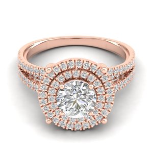 Bague Halo REYES en Argent Sterling 925 avec Moissanite Ronde Brillante de 2,08 Carats, Design Original, Cadeau Idéal pour Anniversaire, Bijoux - Product Image 5