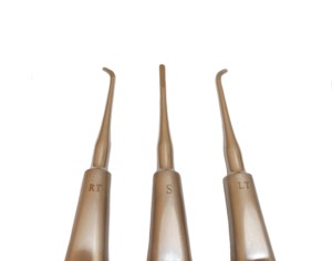 ชุดเครื่องมือถอนฟัน Warwick James 3 ชิ้น ประกอบด้วย ด้ามขวา ด้ามซ้าย และด้ามตรง สำหรับการถอนรากฟัน เครื่องมือผ่าตัดถอนฟัน - Product Image 4