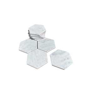 Premium Handmade Modern Design <b>Marble</b> <b>Coasters</b> Eco-Friendly Durable Washable Natural Stone Drinkware - Product Image 5