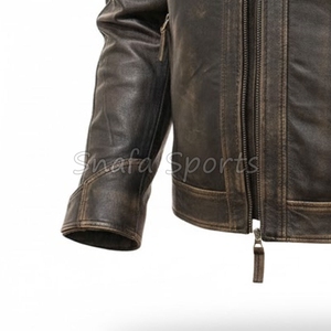 Nouvelle arrivée : veste bomber en cuir pour homme, haute qualité, produit très vendu, en vente au prix de gros - Product Image 4