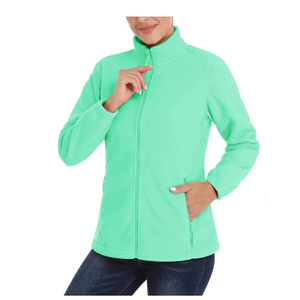 Veste à fermeture éclair intégrale pour femme avec logo personnalisé, séchage rapide - Product Image 1