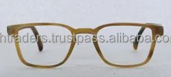 แว่นตา22แว่นกันแดดทรงเขาควายทำด้วยมือทรงนกฮูกหนาของแท้ทำด้วยมือ - Product Image 4