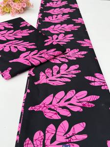 Tela de algodón de cera Africana Siyara Leone con diseños populares de dos colores, ideal para coser ropa, manualidades y proyectos de acolchado - Product Image 4