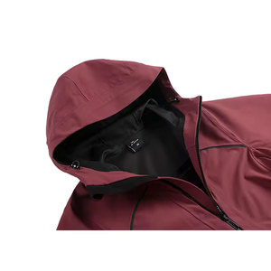 Veste de sport softshell respirante et imperméable en toile, à capuche, avec fermeture éclair, pour homme, hiver, BRUIT INDUSTRIES - Product Image 6