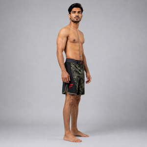 Shorts MMA professionnels alliant coupe athlétique, tissu respirant et liberté de mouvement pour l'entraînement et la compétition - Product Image 4