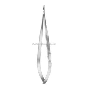 Porte-aiguilles micro-aiguilles droits en acier inoxydable de qualité médicale 18 cm Instruments chirurgicaux de suture A-1 Ensemble d'instruments VERITAS - Product Image 1