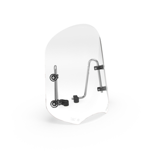 Pare-brise transparent Royal Enfield Touring Screen IN EU KXA00659 Goan Classic 350, accessoire OEM pour moto, kit moto. - Product Image 1