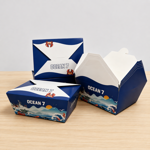 Caja de Almuerzo Desechable de Papel Kraft Biodegradable para Niños, Caja Bento para Llevar, Caja para Empacar Ensaladas, Venta al Por Mayor de Fábrica - Product Image 4