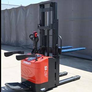 Livraison rapide, transpalette électrique entièrement électrique de 1,5 tonne, chariot de chantier, qualité supérieure, batterie 48V400Ah, garantie 1,5 an - Product Image 1