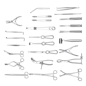 Kit d'instruments orthopédiques et traumatologiques Ariston International Premium, manuel, en acier inoxydable allemand, pour chirurgie osseuse, certifié CE ISO - Product Image 3
