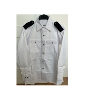 Camisa de Uniforme de Guardia de Seguridad Táctica de Polialgodón para Hombre, Personalizada, Manga Larga, Logotipo Reflectante, Rendimiento Ecológico