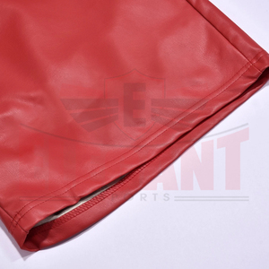 Shorts de Cuero de Primera Calidad, Color Rojo Recto, Nuevo, Moderno, Cómodo, a la Moda, Totalmente Personalizado, Hecho en Pakistán - Product Image 4