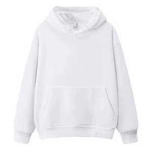 Plus Size Mens <b>Oversized</b> <b>Hoodie</b> Cotton <b>Fleece</b> Casual Pullover Hooded Sweatshirt Custom Logo Pocket Design Streetwear Hoodies - Product Image 2