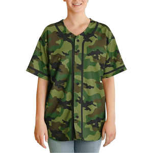 เสื้อเบสบอลซอฟต์บอลแบบกำหนดเองสำหรับทีม เสื้อเบสบอลแขนสั้นแบบกำหนดเอง เสื้อยืดติดกระดุม - Product Image 1