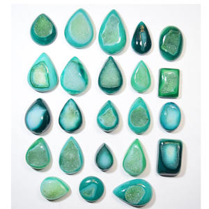 Piedras de Ágata Druzy Vibrantes, Gemas Cabujón para Sanación Espiritual y Equilibrio Energético, Venta al por Mayor desde Jaipur, India - Product Image 5