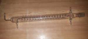 Condensador Liebig de Vidrio Borosilicato Transparente de 300 mm, Junta de 24/29 mm, Portátil, OEM, Personalizable, Resistente al Calor, para Laboratorio - Product Image 3