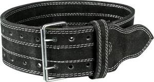 Cinturón de levantamiento de pesas de cuero vacuno premium, cinturón de gimnasio y levantamiento de potencia de alta resistencia para hombres y mujeres, soporte para la espalda - Product Image 4