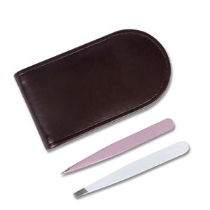 Pinza de Cejas Profesional de Acero Inoxidable, Ligera, Ecológica y Personalizada, Herramienta de Belleza de Punta Fina, Precio Competitivo - Product Image 5