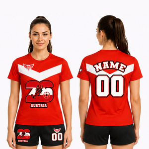 Maillot de Foot Autriche 2026 en Gros – Tenue de Football Personnalisée pour Hommes, Ensemble d'Entraînement Respirant, Version Joueur - Product Image 4