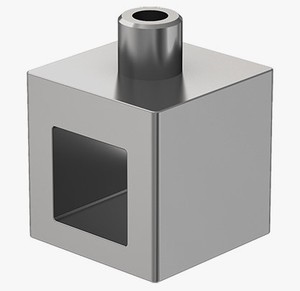 แผ่นยึดอะลูมิเนียมแบบกำหนดเองที่ผลิตด้วยเครื่อง CNC ผู้ผลิตชิ้นส่วนเครื่องจักรกลแบบ OEM - Product Image 5