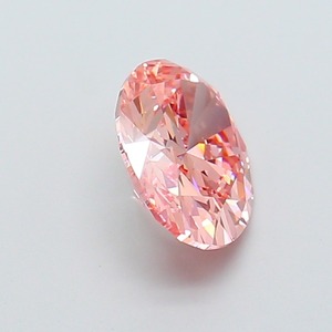 Diamant rose ovale fantaisie vif cultivé en laboratoire CVD, clarté VS1, excellente taille, diamant rose éthique non monté pour bijoux, 2,00 carats - Product Image 4