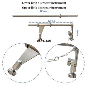 Kit d'instruments de réduction orthopédique en acier inoxydable pour fractures, distracteur de fémur par Grip Surgical - Product Image 2