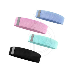 Bandas de Resistencia de Tela Personalizadas, Juego de Bandas para Glúteos, OEM Disponible, Bandas de Alta Resistencia para Sentadillas, Ejercicio, Entrenamiento Físico - Product Image 3