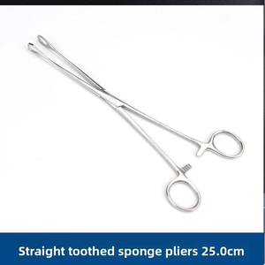 Pinzas Babcock para tejido, pinzas de agarre intestinal atraumáticas, instrumento quirúrgico de acero inoxidable, CE OEM - Product Image 5