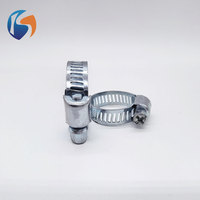 Collier de serrage pour tuyau de style américain en fer zingué, durable et réglable, fourni par l'usine