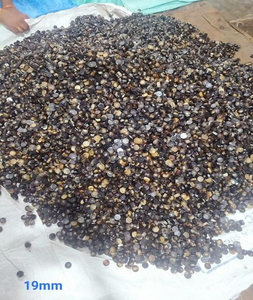 Botones de Cuerno de Búfalo al por Mayor, Negros, en Tamaños de 16mm/19mm/21mm/23mm/26mm/29mm/31mm para Accesorios de Ropa y Manualidades Naturales - Product Image 2