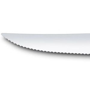 Couteaux à steak durables en acier inoxydable, lame dentelée, manche antidérapant, ustensiles de découpe de viande polyvalents pour cuisine et restaurant - Product Image 3